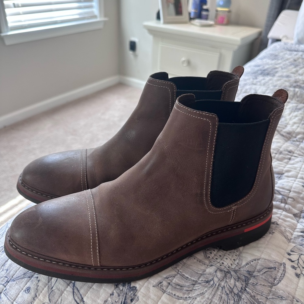 Cole Haan Brown Leather Chelsea Boots - 10.5